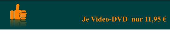 Je Video-DVD  nur 11,95 €